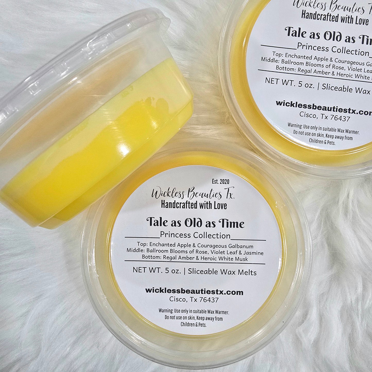 Tale as Old as Time - Sliceable Wax Melts Cups