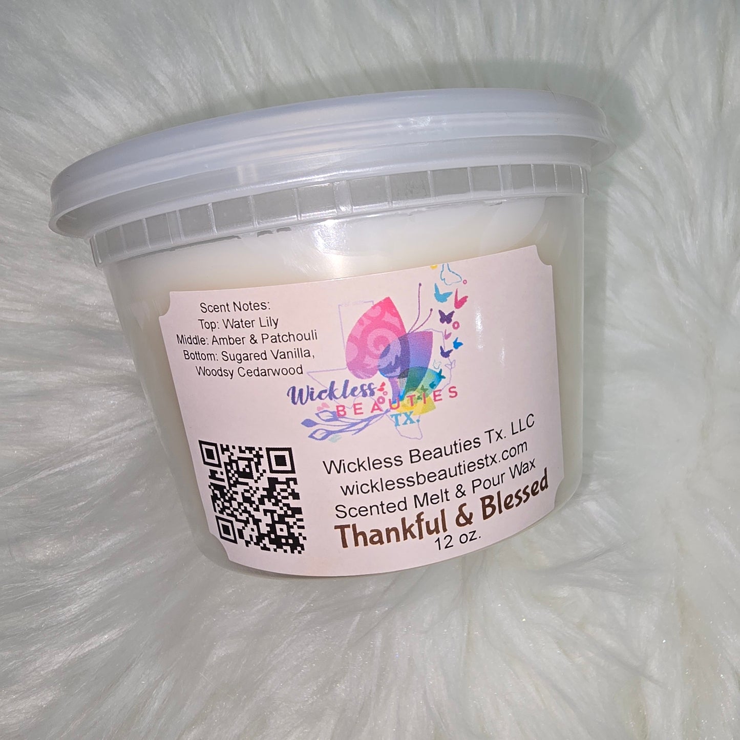Thankful & Blessed - Scented Melt & Pour Wax 12 oz.