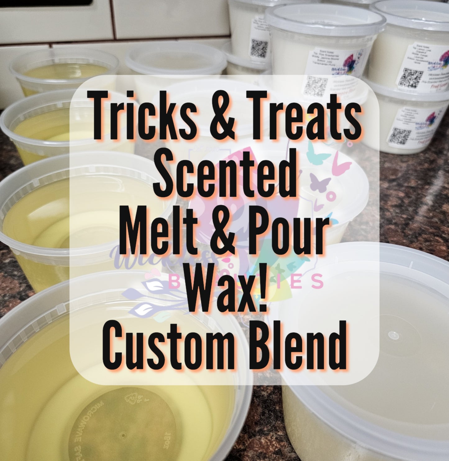 Tricks & Treats Scented Melt & Pour Wax 12 oz./ Restock 7/1/25