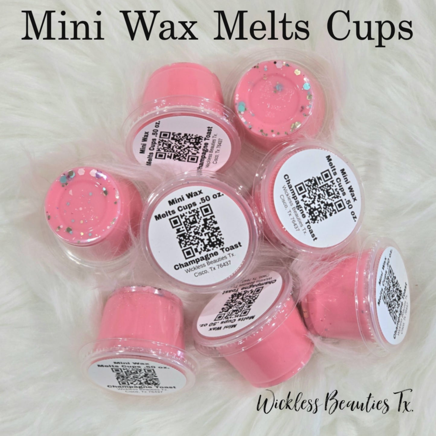 Black Frost/Ice - Mini Wax Melts Cups