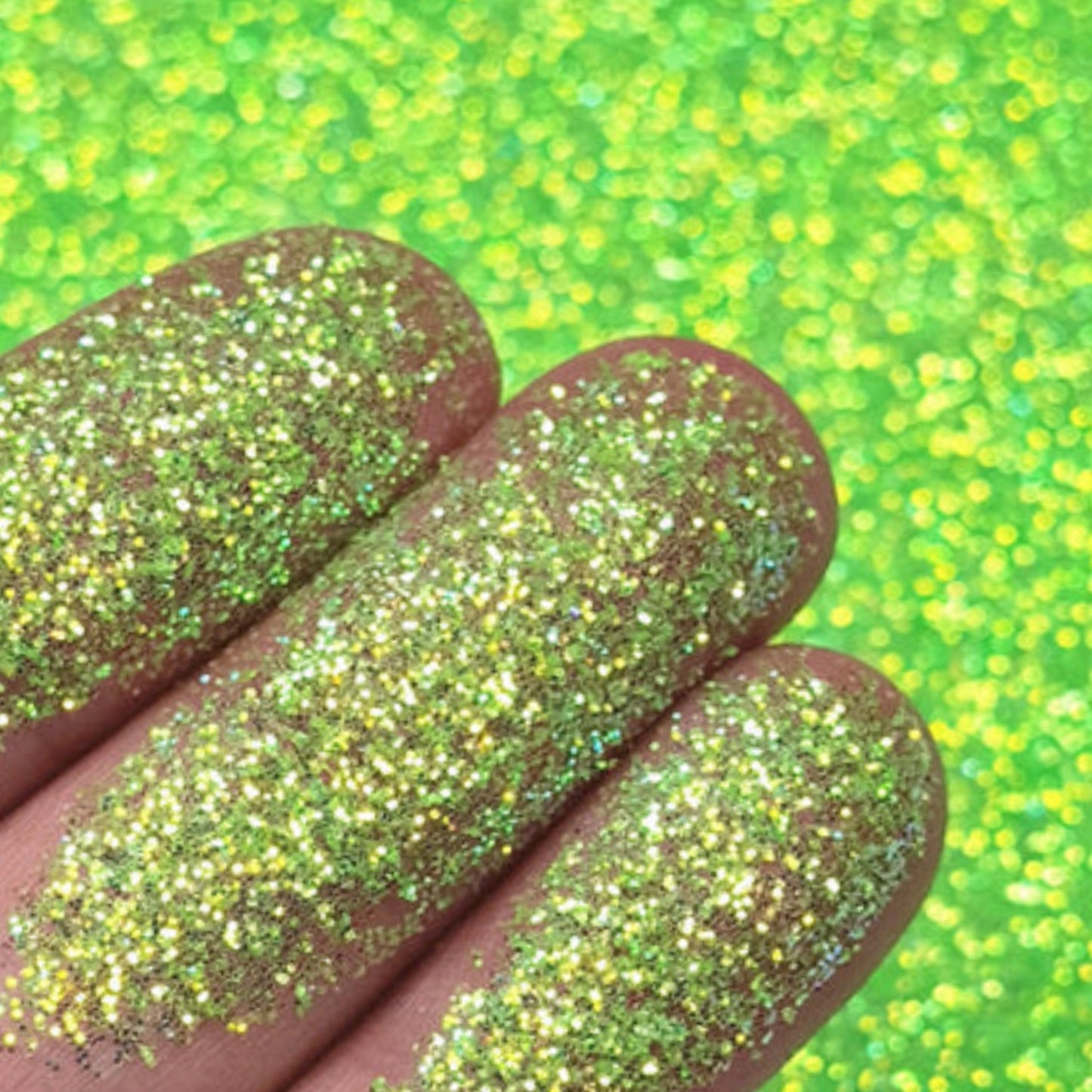 Green Iridescent Fine Glitter 1 oz.
