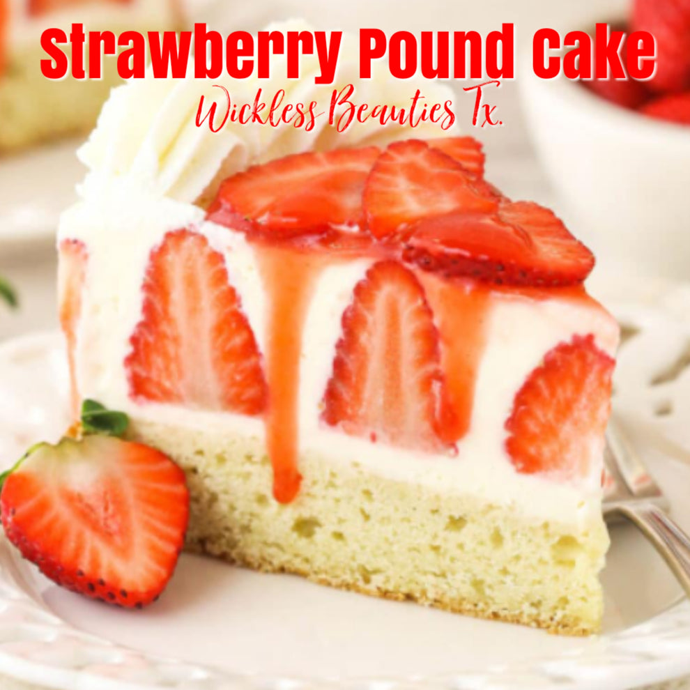 Strawberry Pound Cake - Mini Wax Melts Cups