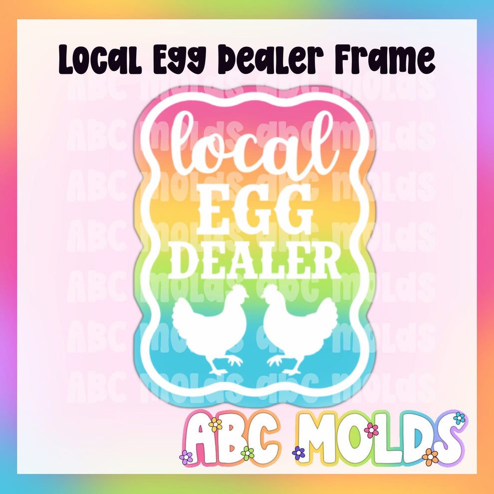 Local Egg Dealer - Undecorated Car Freshie