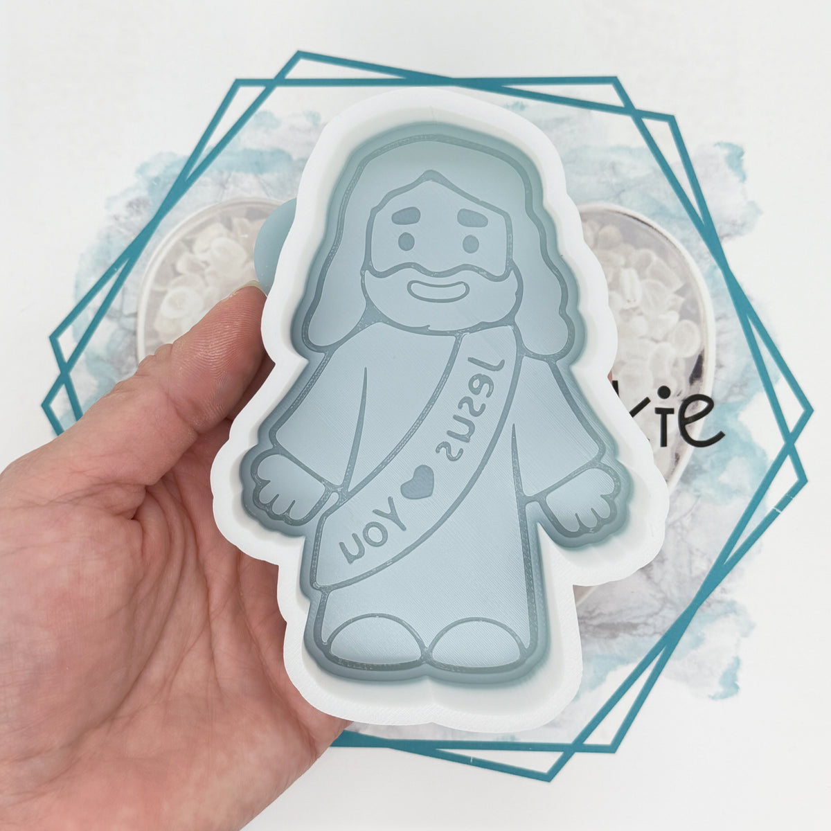 Jesus loves you - Undecorated Car Freshie