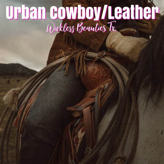 Urban Cowboy/Leather - Mini Wax Melts Cups