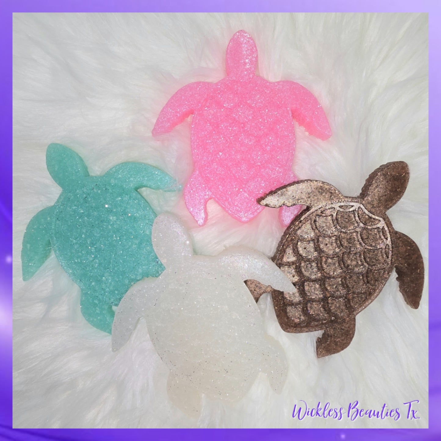 Sea Turtle - Undecorated Car Freshie