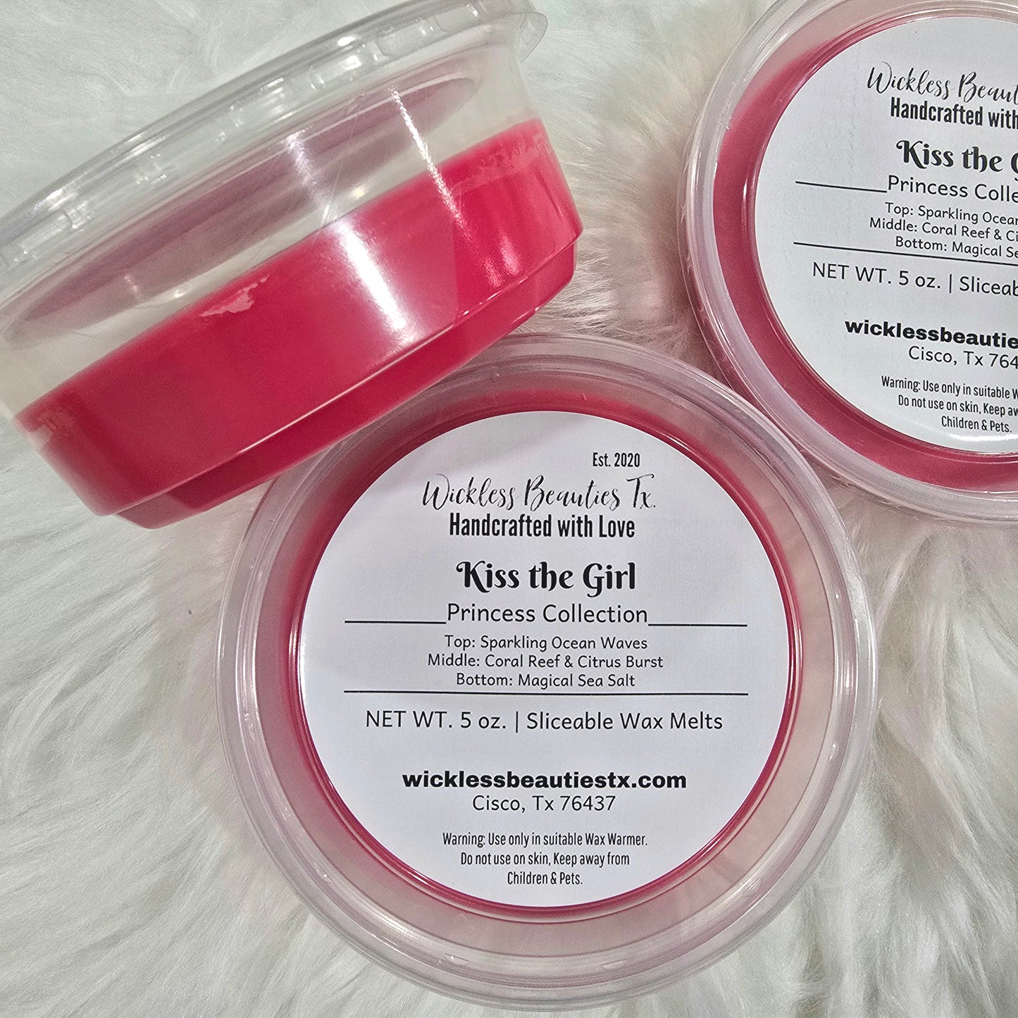 Kiss the Girl -Sliceable Wax Melts Cups