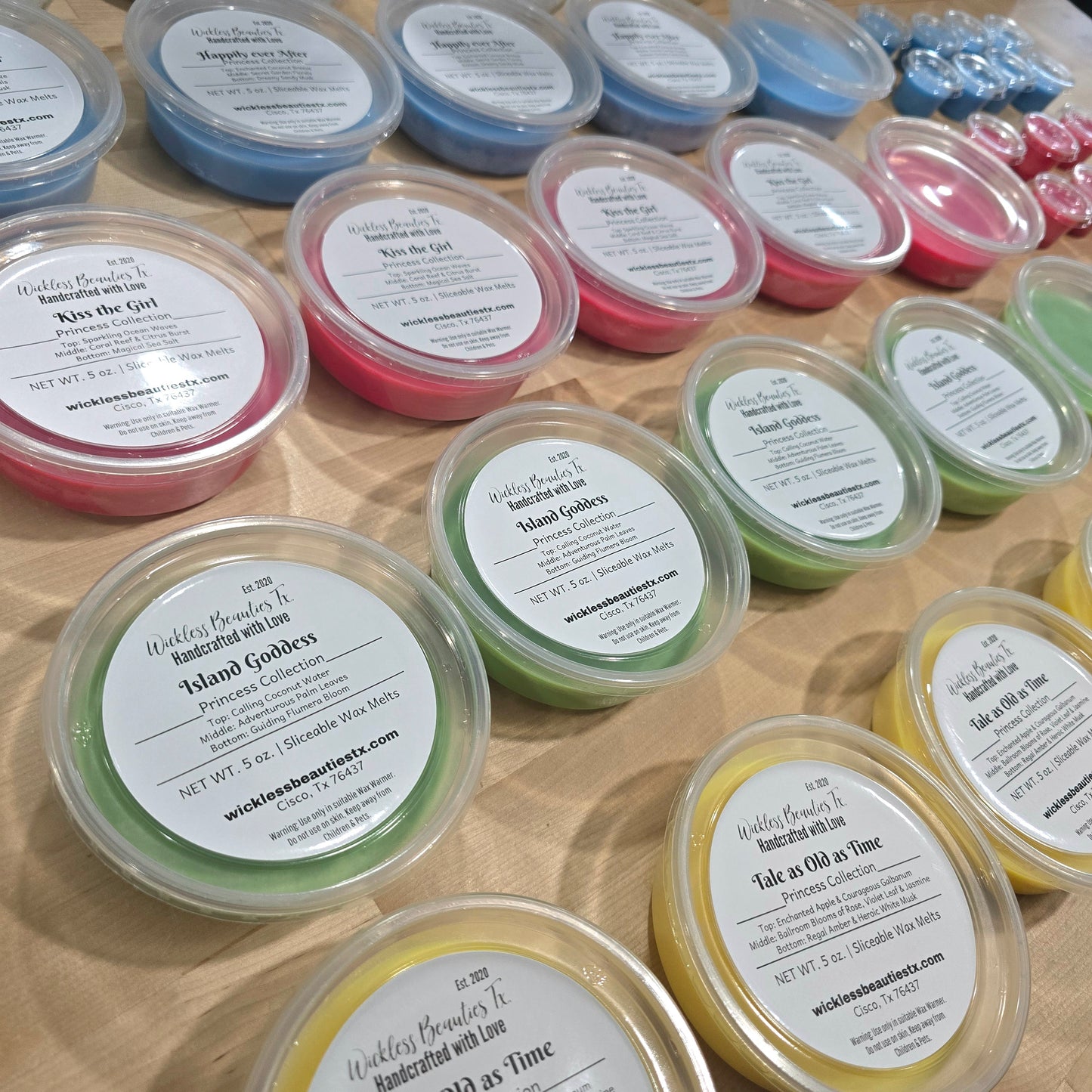 Bikini Bottom/Butt Naked - Wax Melt Cups 5 oz.