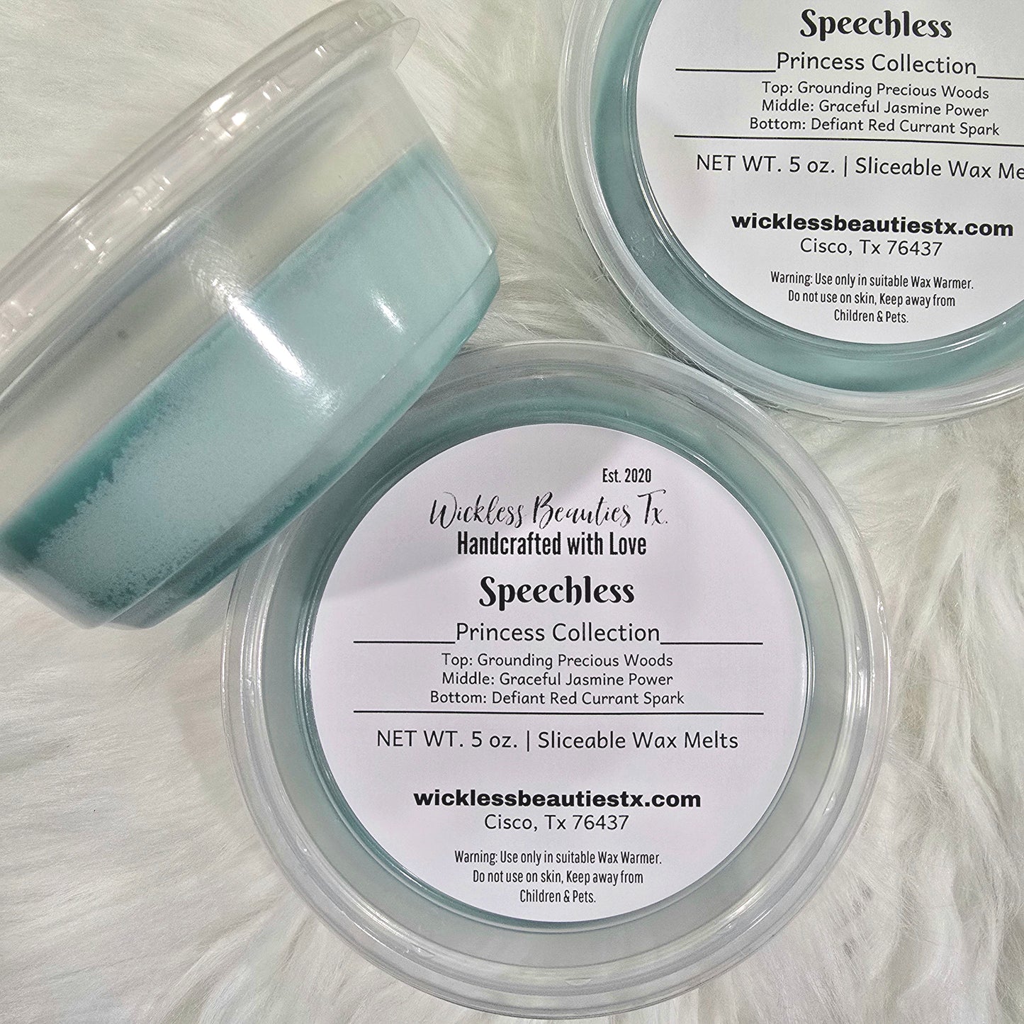 Speechless - Sliceable Wax Melts Cups