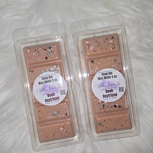 Book Boyfriend "Book Theme"- Wax Melt Snap Bar 2 oz.