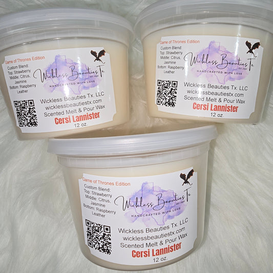 Cersi Lannister (GOT) - Scented Melt & Pour Wax