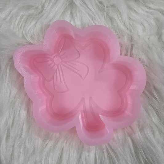 Clover w/Bow - Car Freshie Mold