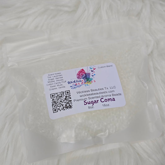 Sugar Coma - 8 oz. Scented Aroma Beads