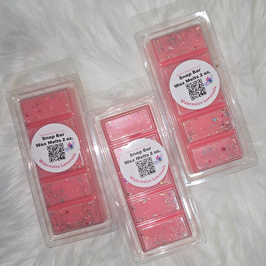 Watermelon Lemonade - Snap Bar Wax Melts 2 oz. Each
