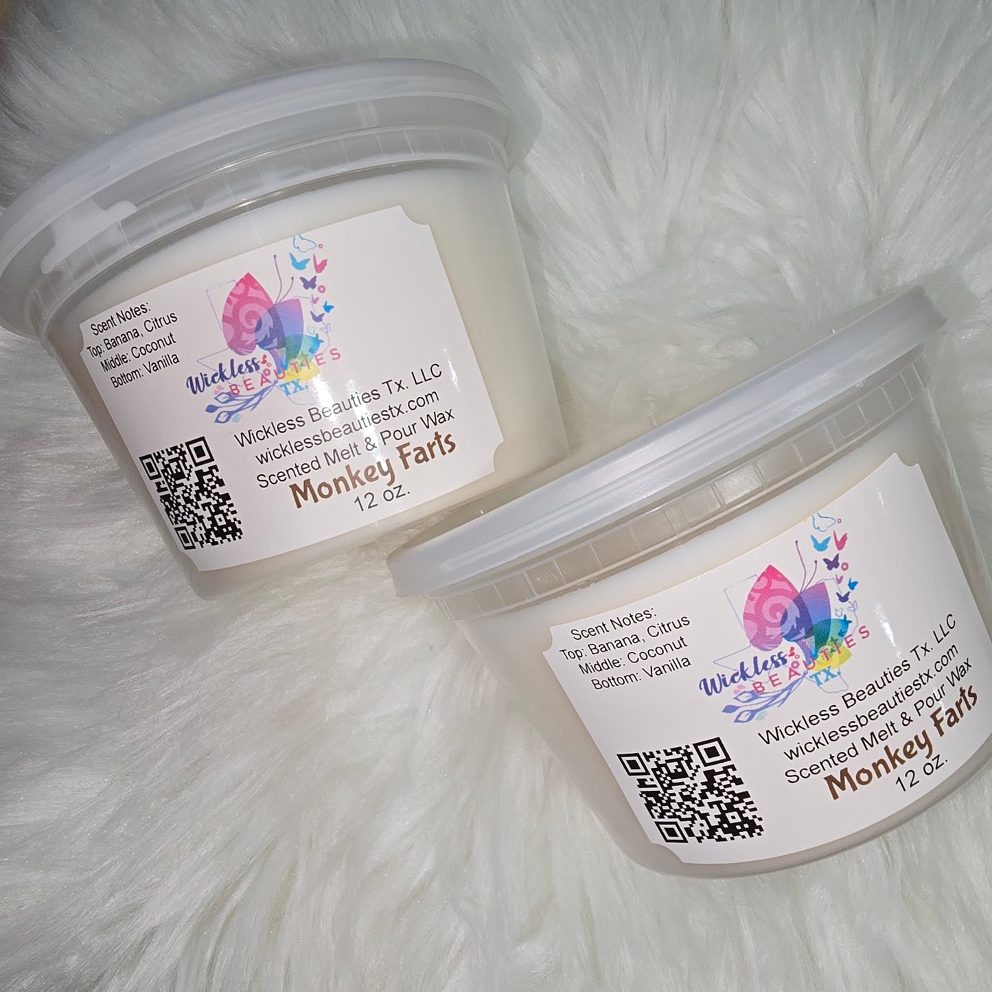 Monkey Farts - Scented Melt & Pour Wax 12 oz.