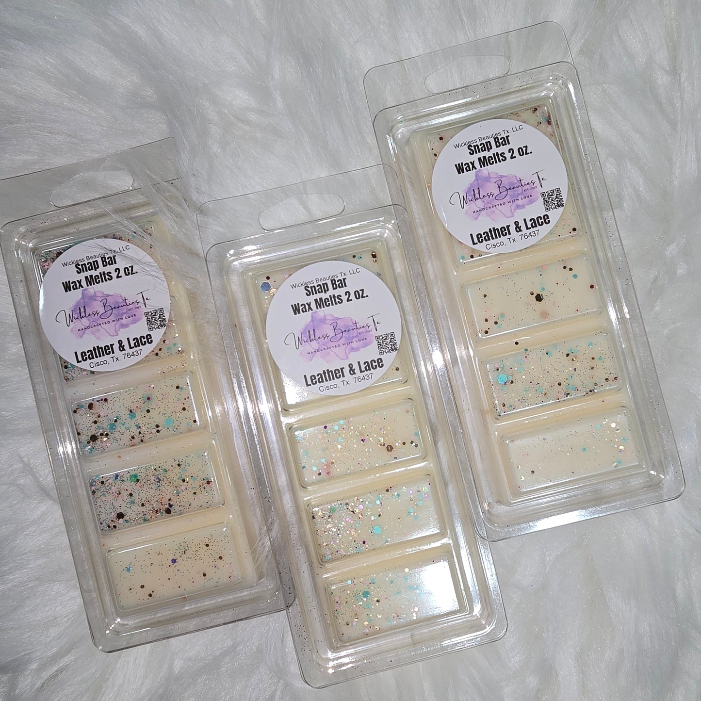Leather & Lace - Snap Bar Wax Melts 2 oz. Each