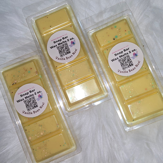 Vanilla Bean Noel - Snap Bar Wax Melts 2 oz. Each