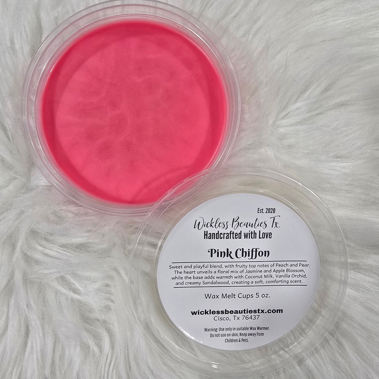 Pink Chiffon - Wax MeltCups 5 oz.