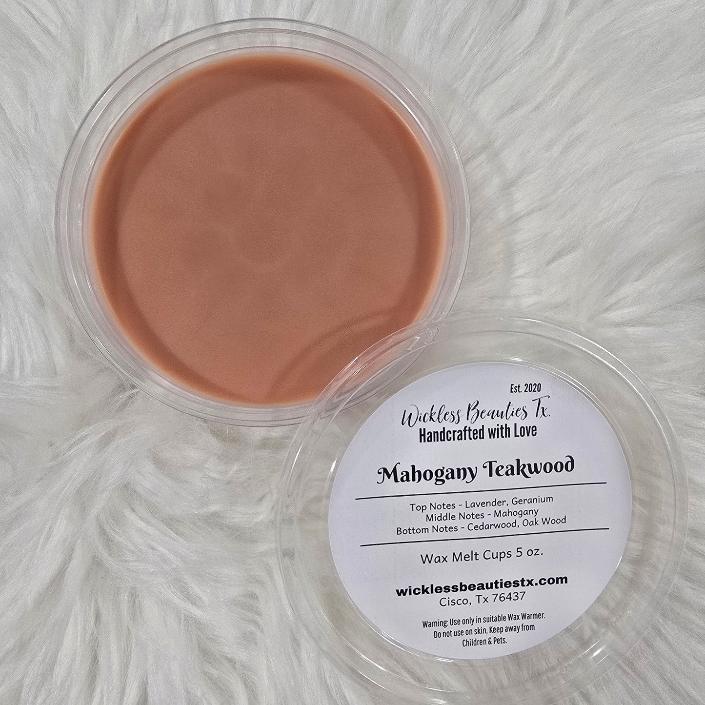 Mahogany Teakwood - Wax MeltCups 5 oz.