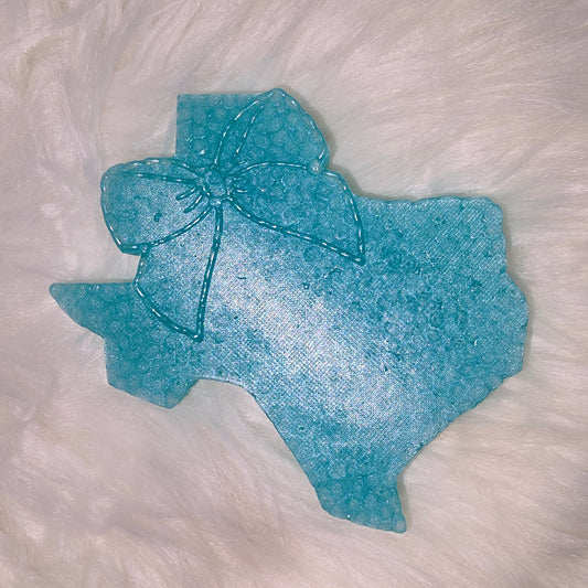 RTS - Texas w/Bow - Undecorated Car Freshie