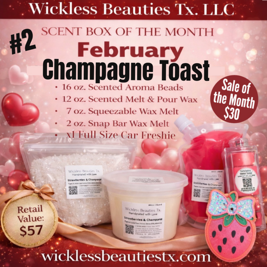#2 February Scent Box $30/Champagne Toast