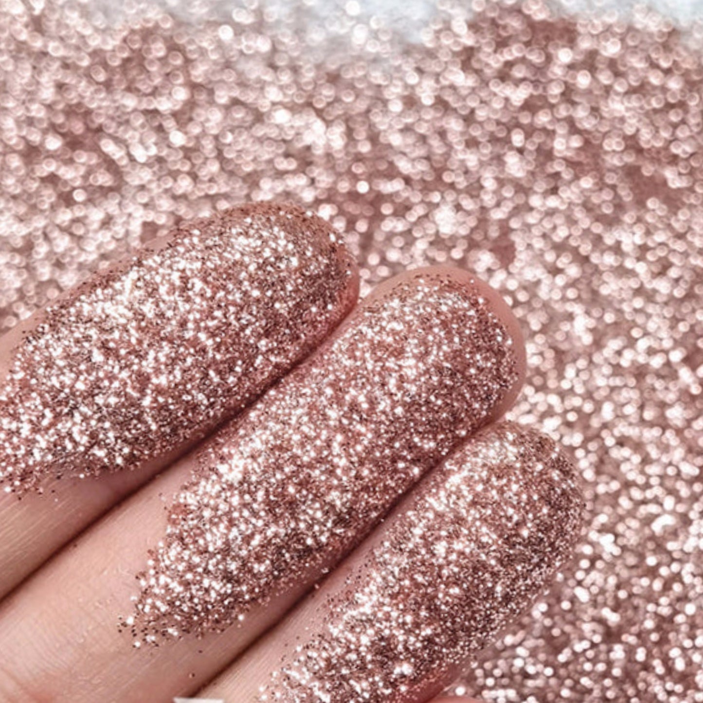 Rose Gold Ultra Fine Glitter 1 oz.