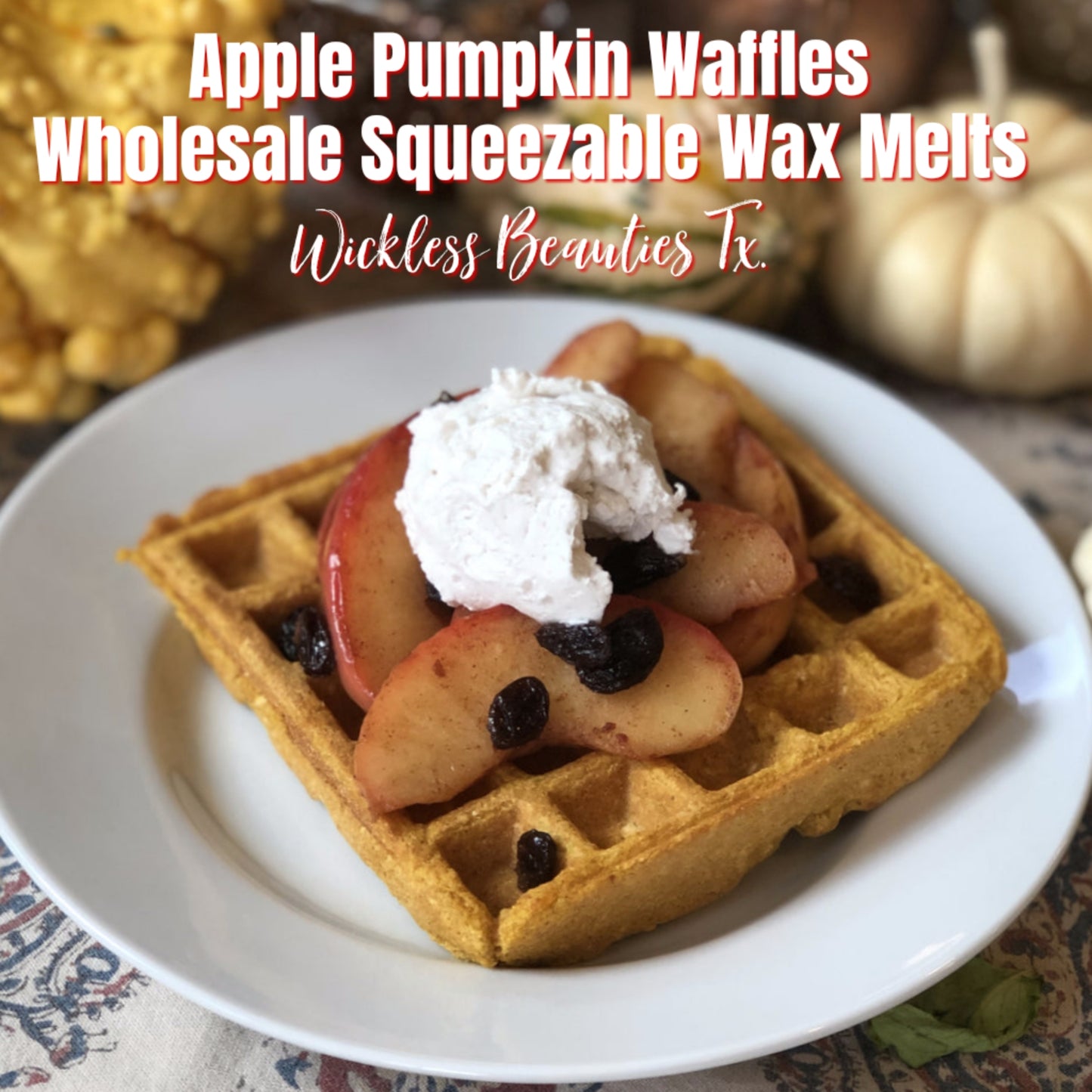 Apple Pumpkin Waffles - Wholesale Squeezable Wax Melts 7 oz.