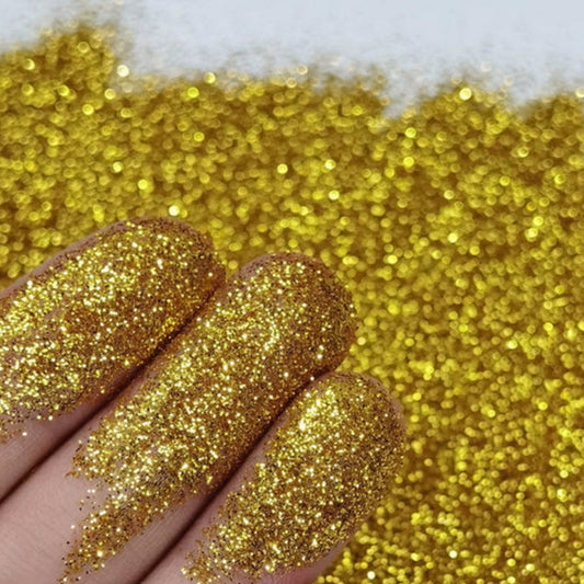 Gold Ultra Fine Glitter 1 oz.