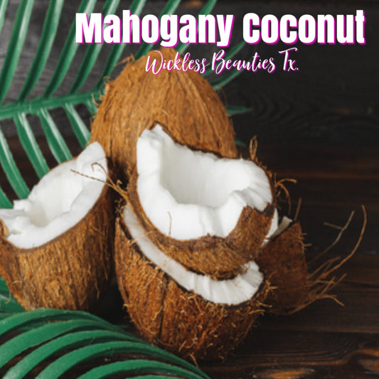 Mahogany Coconut - Mini Wax Melts Cups