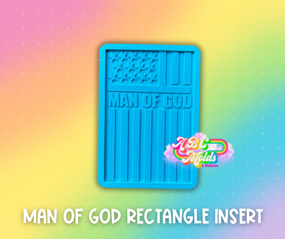 Man of God - Undecorated Car Freshie