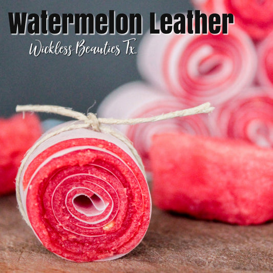 Watermelon Leather - Mini Wax Melt Cups