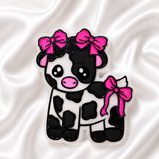 Cow w/Bows - Car Freshie