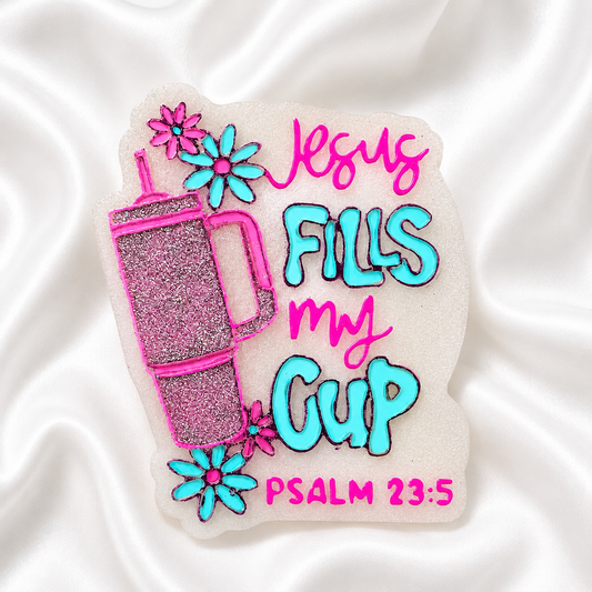 Jesus Fills my Cup - Car Freshie