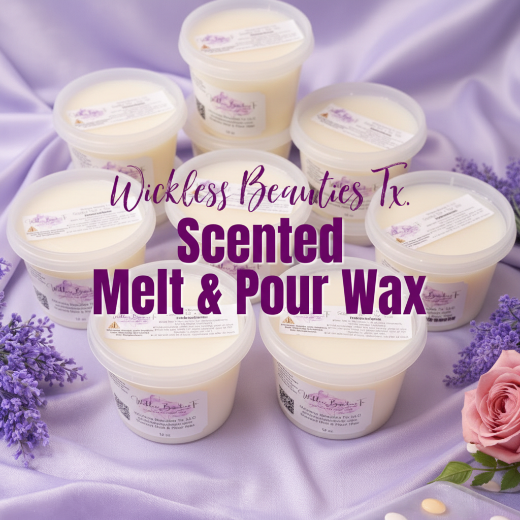 Black Frost/Ice - Scented Melt & Pour Wax